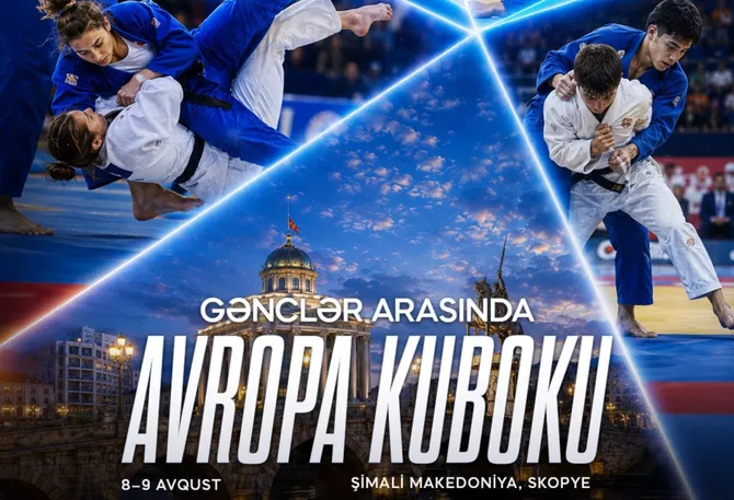 Azerbaijani Judo Team Ready to Compete at Skopje Junior European Cup 2026