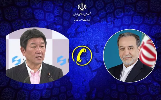 Iran, Japan FMs Discuss Bilateral Ties and Regional Issues in Phone Call