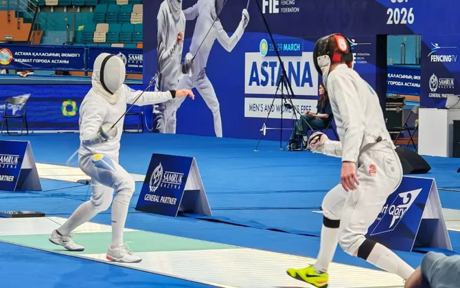Kazakh Fencers Make Strong Start at FIE Épée World Cup