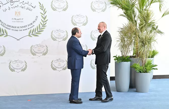 Azerbaijan's President Ilham Aliyev