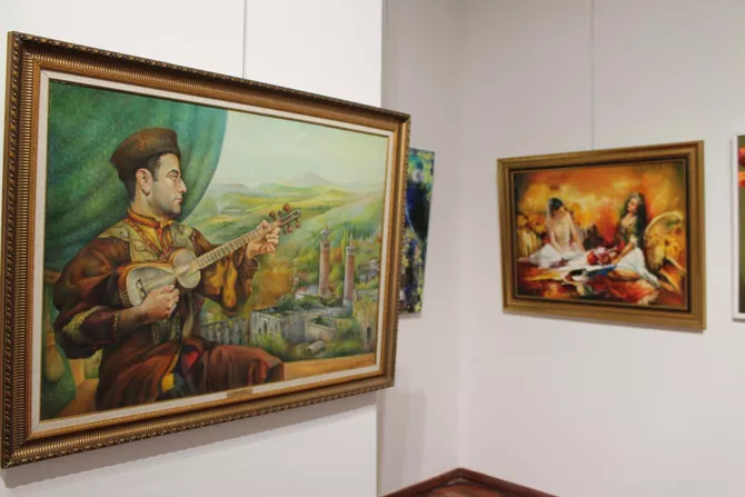Latest News & Breaking Stories | Stay Updated with Caspianpost.com - Azerbaijani Art Exhibition Opens in Türkiye's Izmir