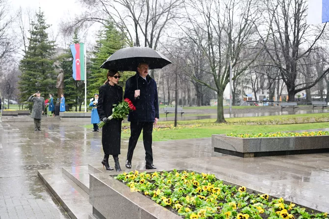 Latest News & Breaking Stories | Stay Updated with Caspianpost.com - Ilham Aliyev Visited Monuments to Heydar Aliyev and Milorad Pavić in Belgrade.