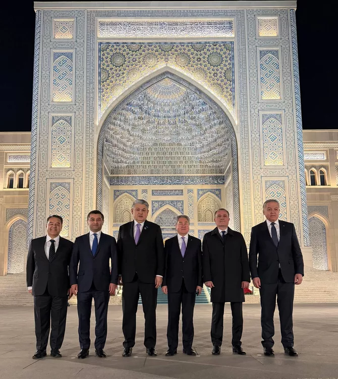 Latest News & Breaking Stories | Stay Updated with Caspianpost.com - FMs of Central Asian Countries, Azerbaijan Visit Center of Islamic Civilization in Tashkent