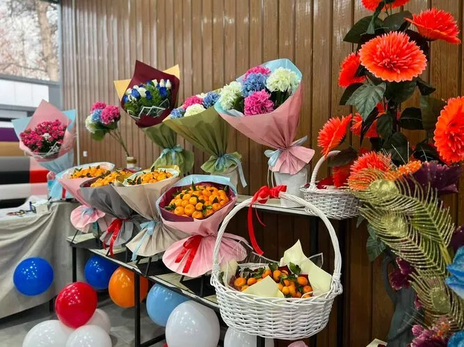 New Flower Market Brings Fresh Look to Kyrgyzstan's Osh