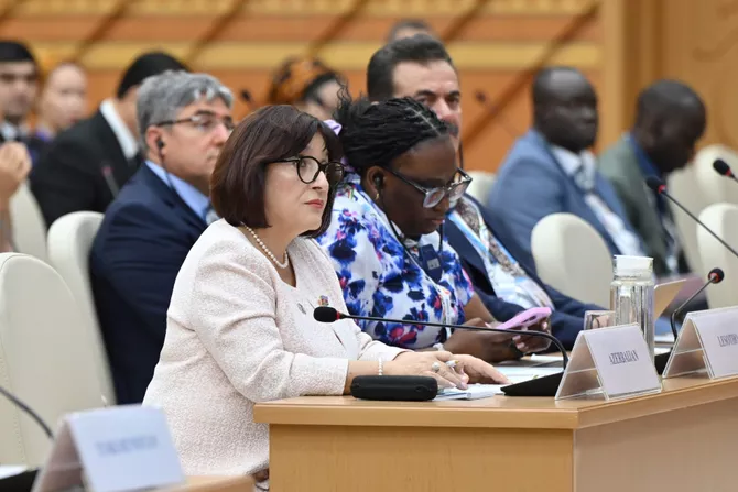 Latest News & Breaking Stories | Stay Updated with Caspianpost.com - Azerbaijani Parliament Speaker Speaks at Parliamentary Forum During UN Conference in Turkmenistan