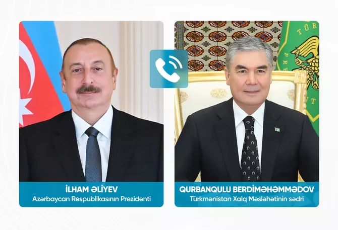Azerbaijani Leader Congratulates Turkmenistan on Neutrality Day