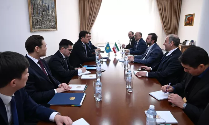 Kazakhstan, Iran Deepen Cooperation in Key Sectors