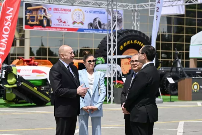 Latest News & Breaking Stories | Stay Updated with Caspianpost.com - President Ilham Aliyev Visits 19th Caspian Agro Week and 31st InterFood Azerbaijan