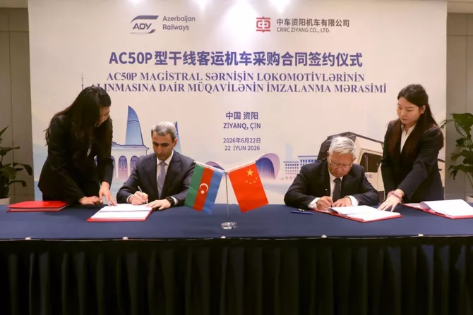 Azerbaijan Railways Expands Fleet With New Chinese Locomotives