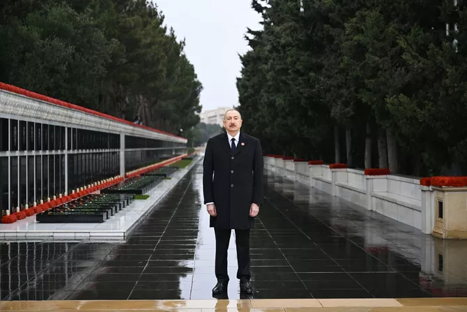 Latest News & Breaking Stories | Stay Updated with Caspianpost.com - President Ilham Aliyev Paid Tribute to 20 January Martyrs