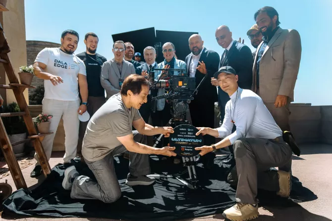 Latest News & Breaking Stories | Stay Updated with Caspianpost.com - Jackie Chan Filming ‘Armour of God: Ultimatum’ in Azerbaijan