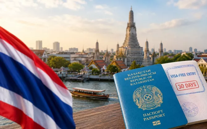 Kazakhstan Among Countries Facing Shorter Visa-Free Stay in Thailand