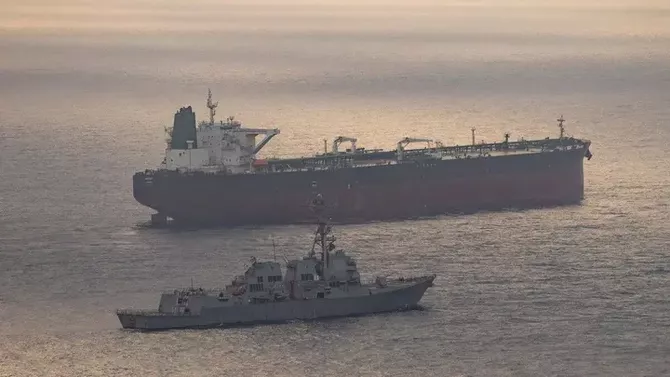 CENTCOM Conducts Strike on Third Ship Linked to Iranian Oil Transport
