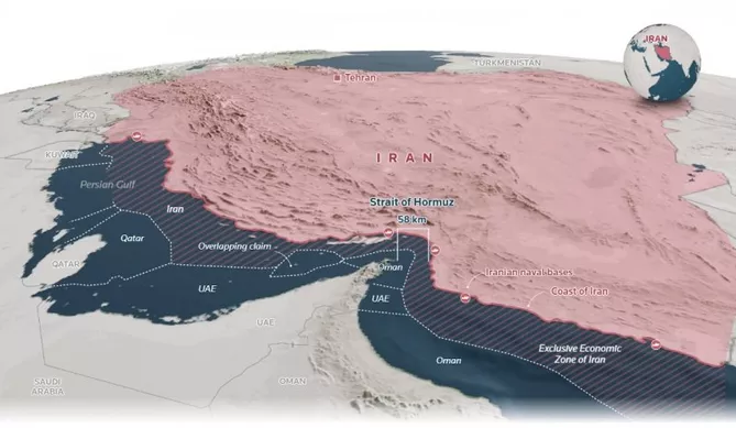 Maps and Charts of the Iran Crisis