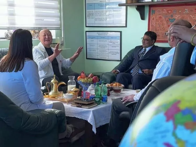 Indian Ambassador Visits Kyrgyz Medical Center to Explore Unique Psychotherapy and Spiritual Healing