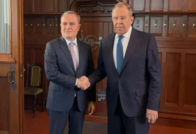 Azerbaijan, Russia Hold High-Level Talks in Moscow as Bayramov Meets Lavrov