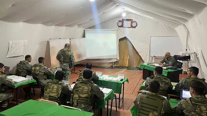Latest News & Breaking Stories | Stay Updated with Caspianpost.com - Azerbaijani Units Conduct Tactical Exercise