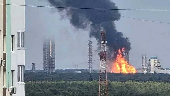 Russia’s Largest Petrochemical Plant in Siberia Reportedly Targeted by Ukrainian Drones