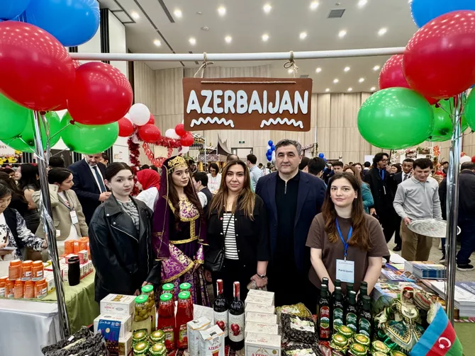 Azerbaijan Brings National Flavors to Astana Charity Fair