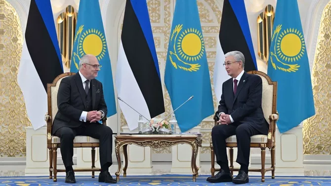 Kazakhstan Sees Estonia as Key Strategic Partner, Says President Tokayev