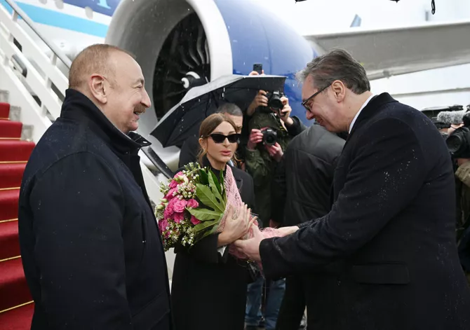 Latest News & Breaking Stories | Stay Updated with Caspianpost.com - President Ilham Aliyev Arrived in Serbia on Official Visit