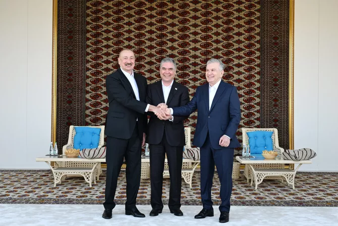 Azerbaijan's President Ilham Aliyev
