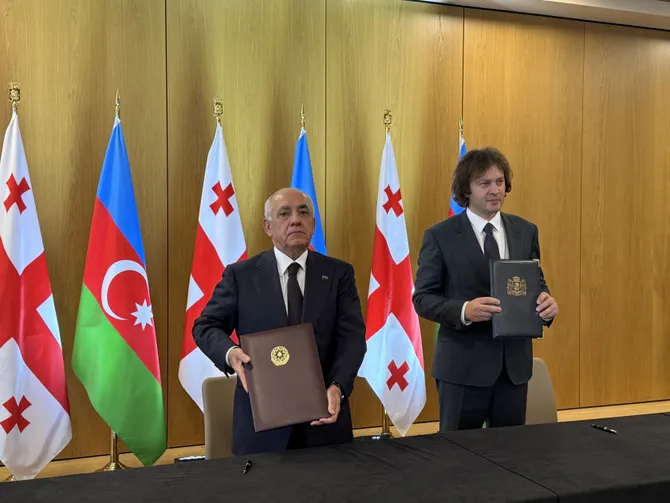 Azerbaijan, Georgia Sign New Agreements to Boost Trade and Border Cooperation