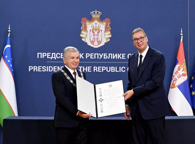 Serbia Offers Uzbekistan Cooperation on Ballistic Missiles