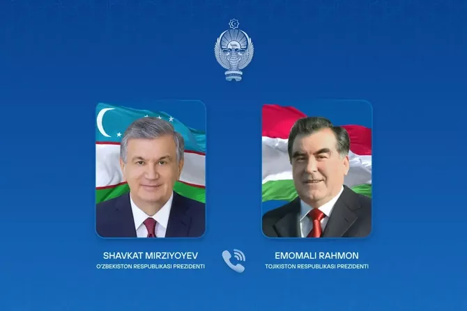 Uzbek Leader Congratulates Tajik Counterpart on His Birthday