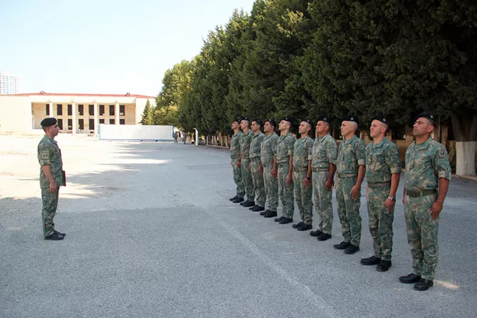Azerbaijani Military Personnel Participate in Professional Competency Examinations