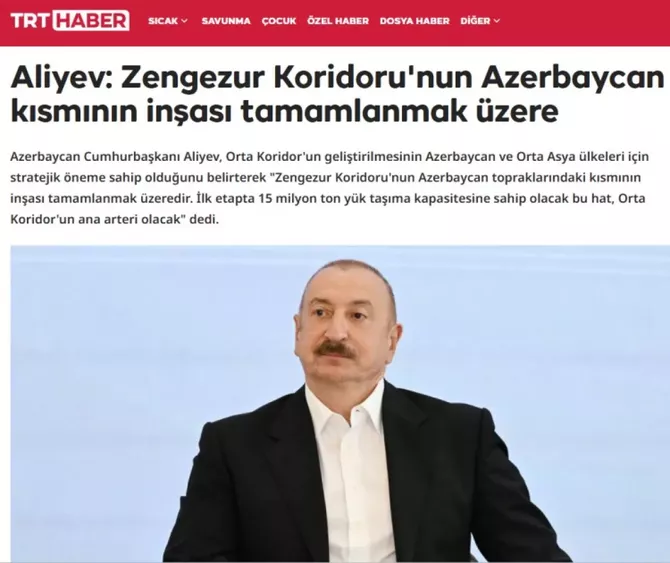 Latest News & Breaking Stories | Stay Updated with Caspianpost.com - Turkish Media Highlights Azerbaijani President’s Address at Central Asia Summit