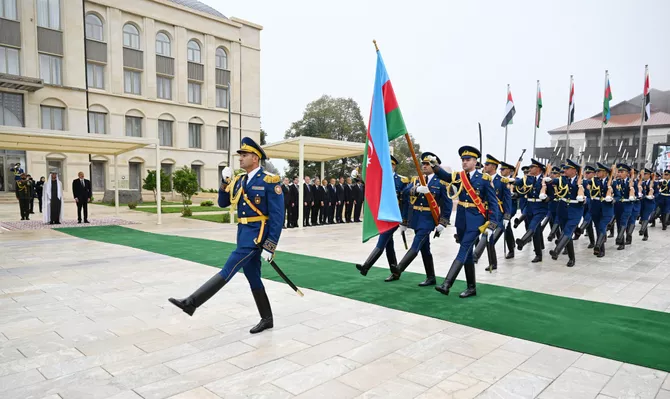 Latest News & Breaking Stories | Stay Updated with Caspianpost.com - Official Welcome Ceremony Held for UAE President in Shusha