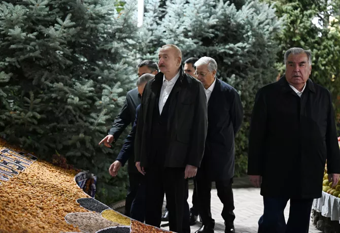 Azerbaijan's President Ilham Aliyev