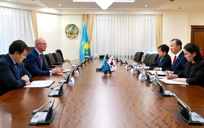 Kazakhstan, South Korea Discuss Strengthening Ties