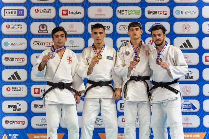 Five Medals Boost Azerbaijan’s Judo Success Abroad