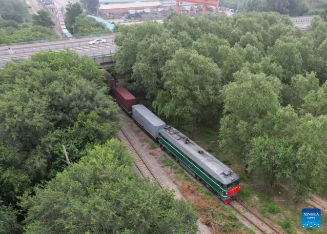 Latest News & Breaking Stories | Stay Updated with Caspianpost.com - China Launches Freight Train Connecting Beijing to Baku, Azerbaijan
