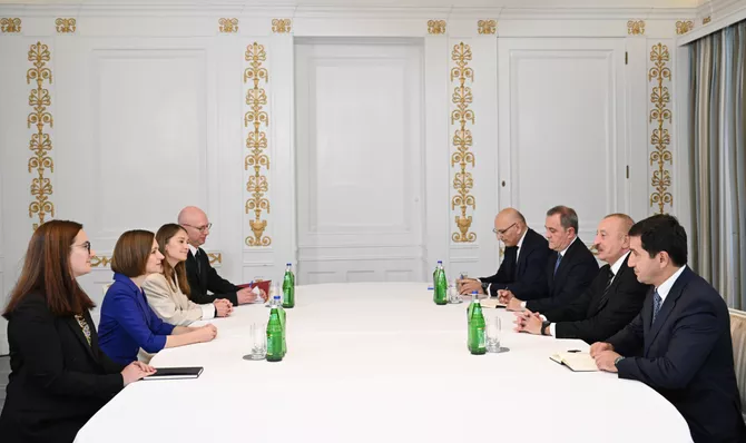 Latest News & Breaking Stories | Stay Updated with Caspianpost.com - President Ilham Aliyev Holds Meeting with Moldovan President in Copenhagen