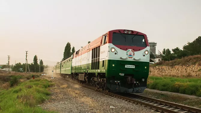 Soil Erosion After Heavy Rains Causes Tajik Train Accident