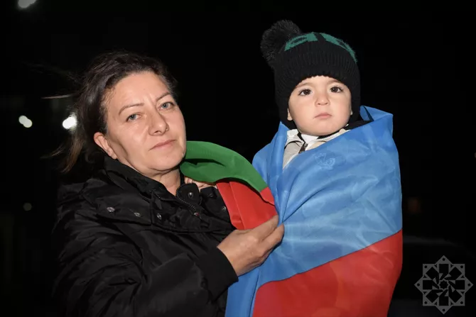 Azerbaijan Relocates Families to Khojaly, Khojavand, and Zangilan