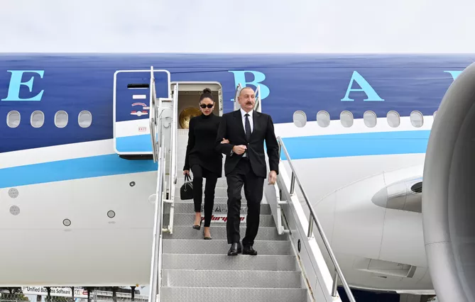 Azerbaijan's President Ilham Aliyev