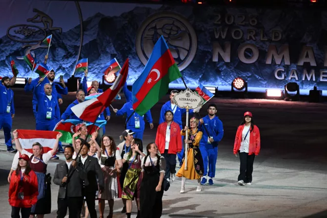 Latest News & Breaking Stories | Stay Updated with Caspianpost.com - President Aliyev Attends World Nomad Games Opening Ceremony in Bishkek