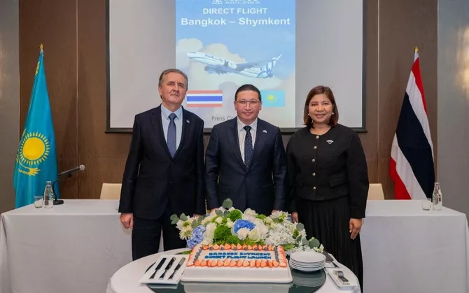 Kazakhstan Launches Shymkent-Bangkok Direct Flights