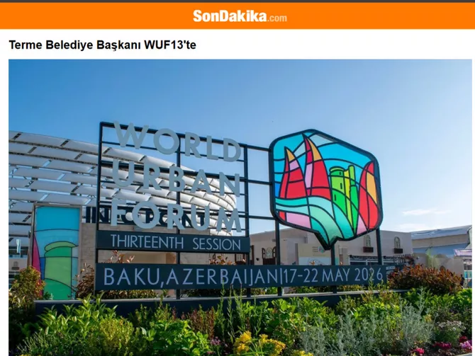 Turkish Media Keeps Spotlight on WUF13 in Baku