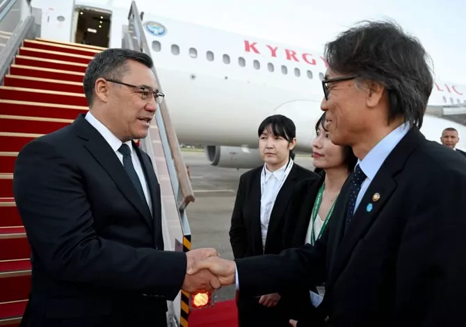 Kyrgyz Leader Arrives in South Korea for Official Visit