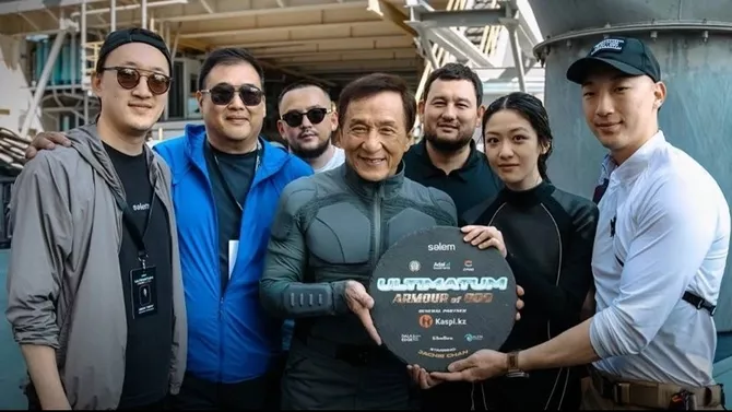 Jackie Chan Begins Filming New "Armour of God" Movie in Kazakhstan’s Mangystau - VIDEO