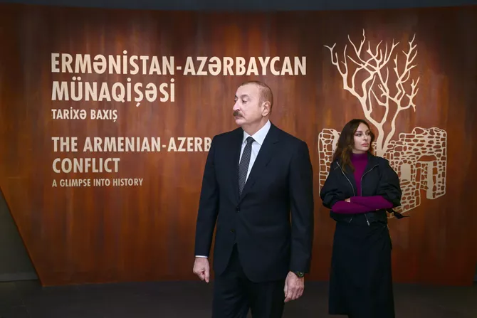 Azerbaijan's President Ilham Aliyev