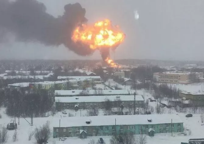 Gas Station Blast Near Russia's Surgut Injures Several