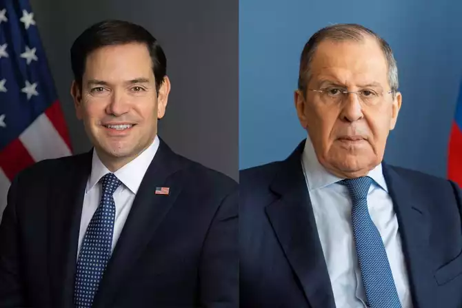 Sergey Lavrov and Marco Rubio