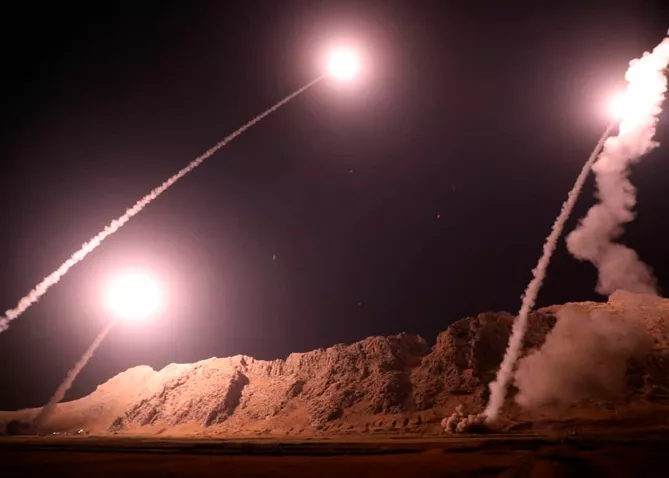 Iran's New Strikes Target Missile Depots in Israel, US Base in Qatar