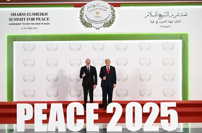Azerbaijan's President Ilham Aliyev